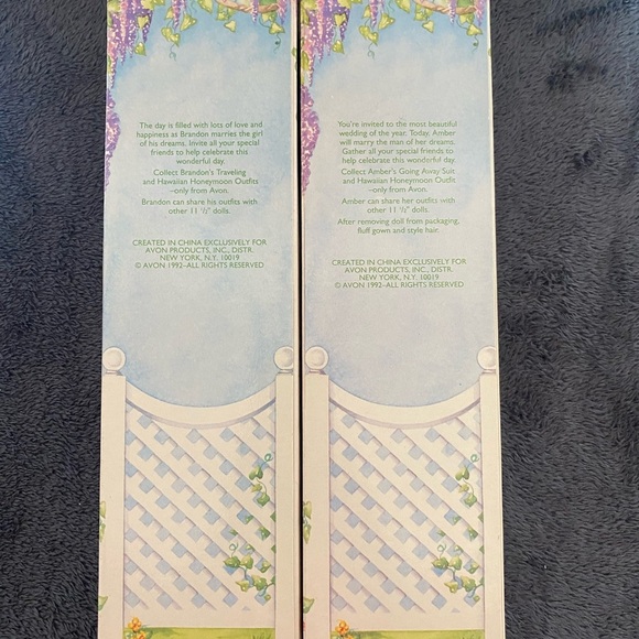 Avon Barbie Amber and Brandon Bride and Groom BUNDLE - Picture 8 of 8